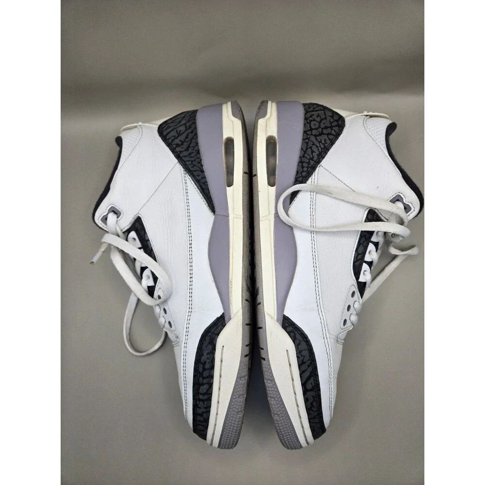 Air Jordan 3 Retro Shoes Men's 10.5 Cement Grey Athletic Lifestyle OG Sneakers